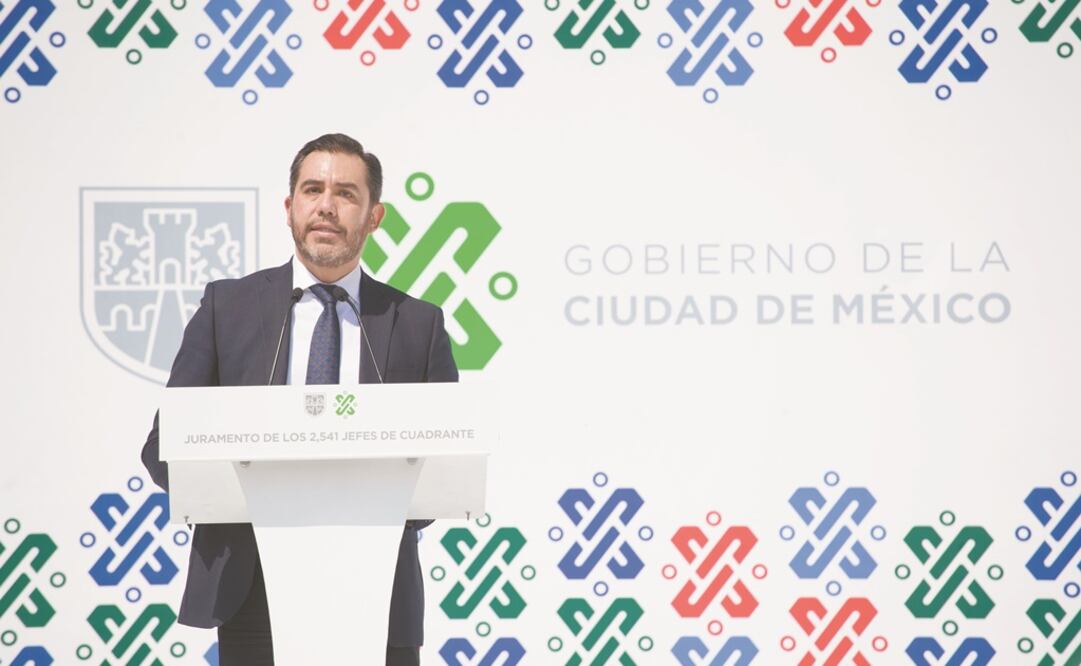 El secretario de Seguridad Ciudadana de la CDMX, Jesús Orta. Foto: Archivo/EL UNIVERSAL 