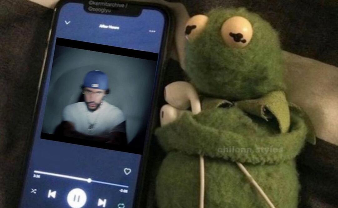 Bad Bunny se volvió tendencia en redes sociales tras lanzar su canción. Foto: Twitter