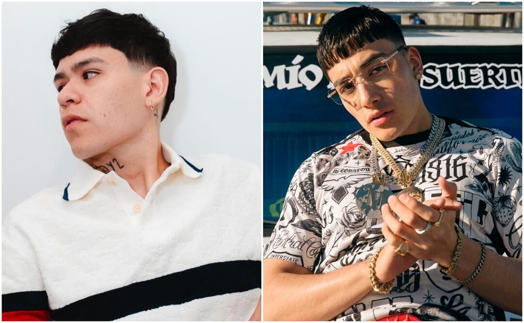 Junior H y El Malilla, voces mexicanas que se escucharán en Coachella 2025. Foto: Instagram.