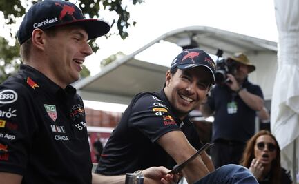 Checo Pérez hizo un gran trabajo, destaca Max Verstappen