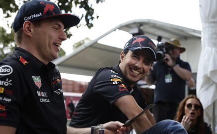 Checo Pérez hizo un gran trabajo, destaca Max Verstappen