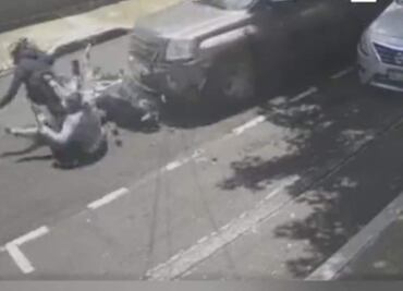 Conductor atropella a ladrones que le robaron 100 mil pesos al salir del AICM