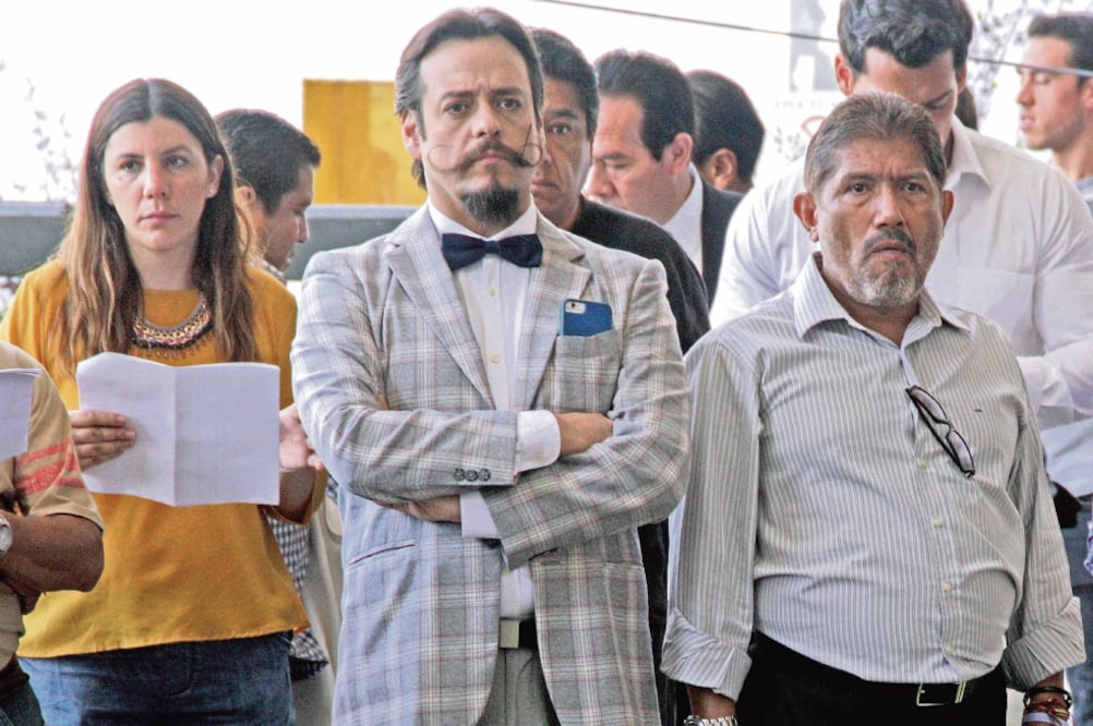 El actor (izq.) se encuentra grabando la recta final de la telenovela Sueño de amor (YADIN XOLALPA. EL UNIVERSAL)