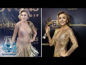 Arden las redes por vestido al revés de Boyer en premios TVyNovelas