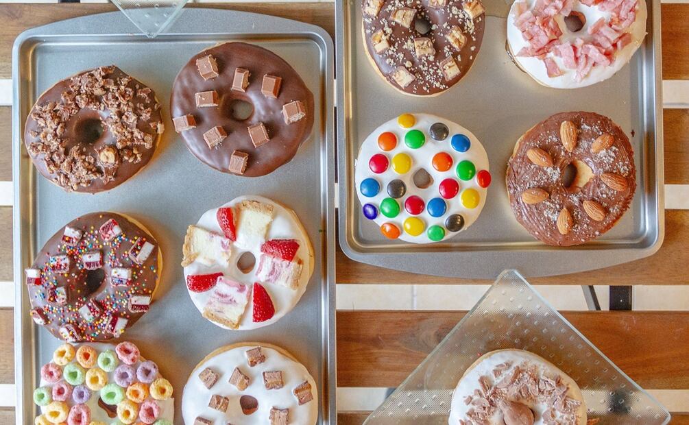 Panaderías con donas en CDMX. Foto: Munchin Donuts Alvaro Obregon