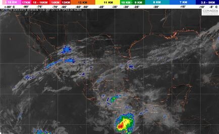 Se pronostican tormentas eléctricas y granizo en el noreste y oriente del país