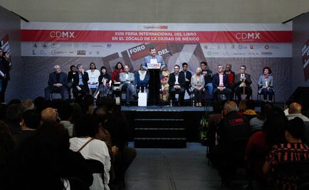 Amieva inaugura la edición 18 de la FIL en el Zócalo