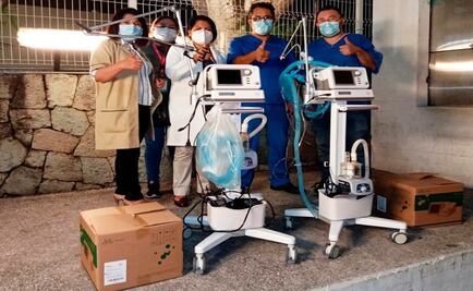 Gobierno de Oaxaca entrega 150 ventiladores para atender pacientes con Covid-19