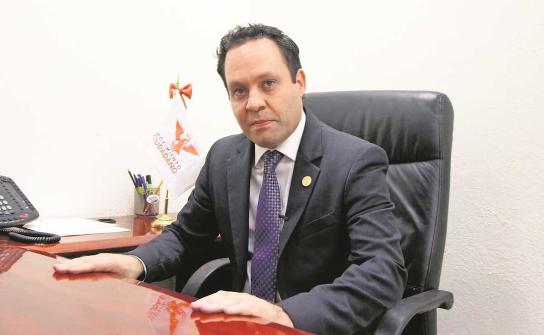 Clemente Castañeda, coordinador de Movvimiento Ciudadano (MC). Foto EL UNIVERSAL