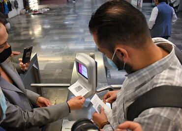 Así sería el pago con código QR en el Metro