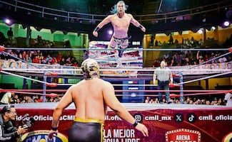 Yunati, el gladiador que le narra a su padres en Japón cada lucha en el CMLL