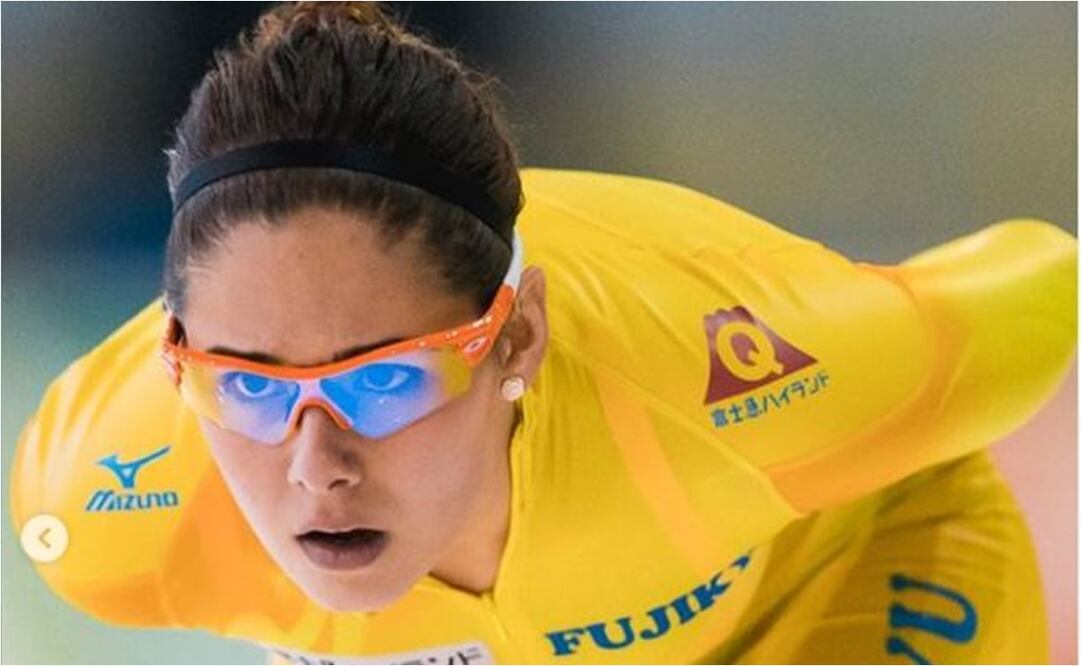 Alexandra Ianculescu, la ciclista que vende contenido para adultos. FOTO: Instagram Speed_Skater