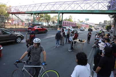 Reabren circulación en Calzada de Tlalpan tras bloqueo; denunciaban presunto abuso policial en Estadio Banorte
