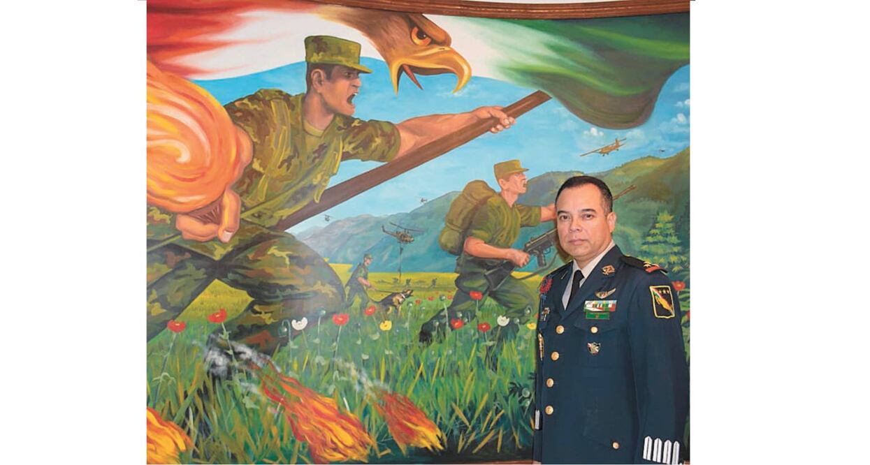 Carlos Alberto Soto Muerza, jefe de la Subsección de Análisis y Estadística de la Sección Séptima del Estado Mayor de la Defensa Nacional. Foto/MANUEL ESPINO. EL UNIVERSAL