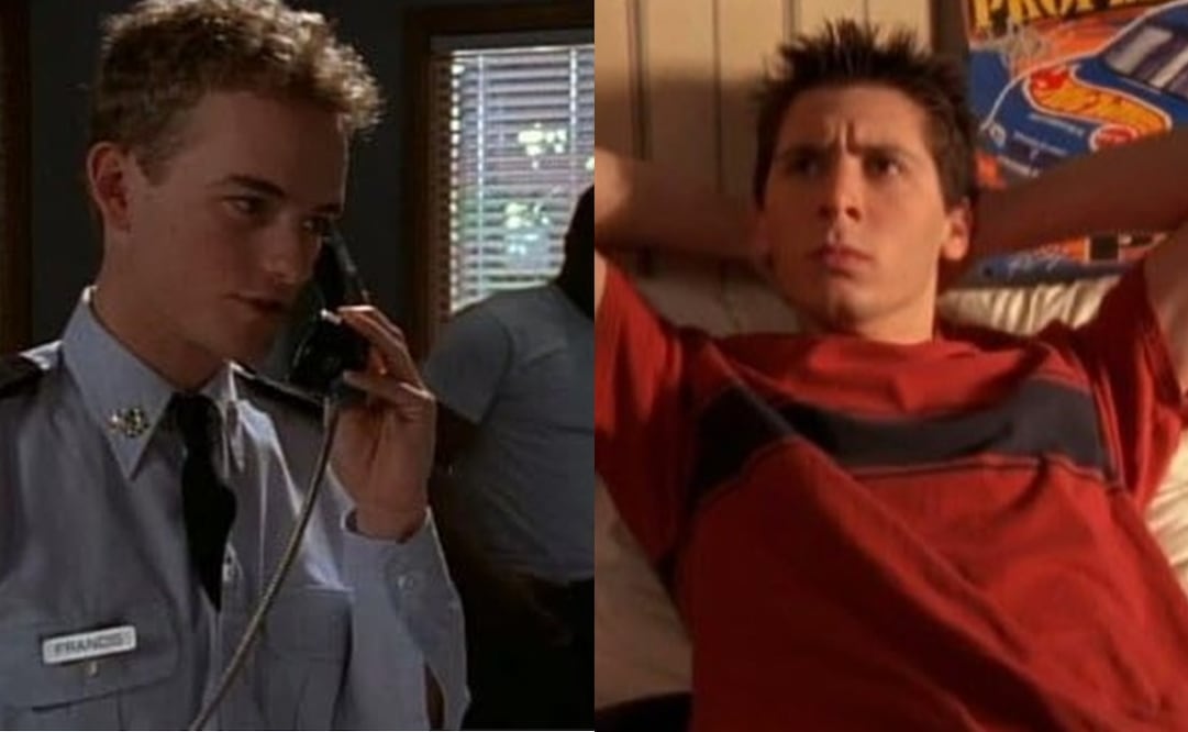 Los actores Christopher Masterson y Justin Berfield en "Malcom el de en medio". Foto: Vía IMDb.