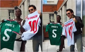 Lupita Nyong'o y Tom Holland se enfrentan por el México vs Inglaterra