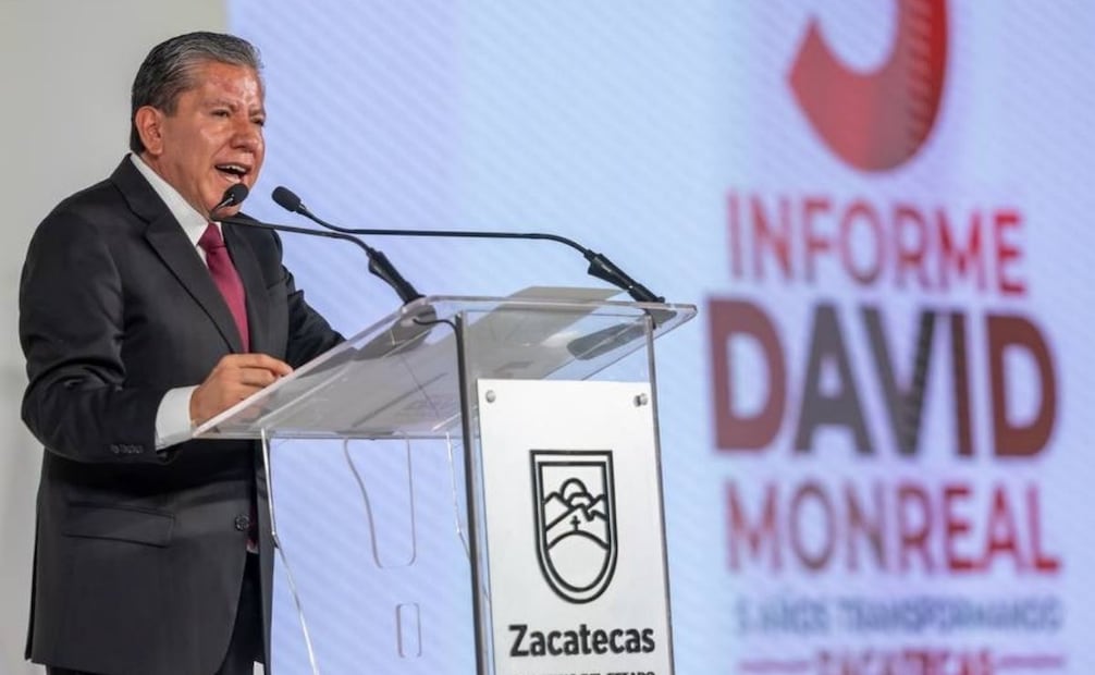 Moreal recordó que 2021 fue el año con más homicidios dolosos en la historia de Zacatecas. 08/09/2026. | Foto: Especial.