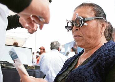 “Un relámpago me dejó sin vista”