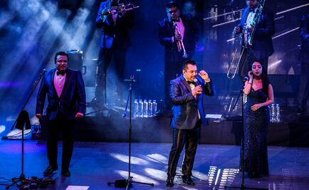 Los Ángeles Azules e invitados arman bailongo en el Auditorio