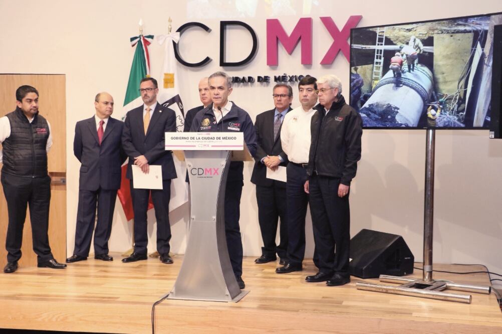 El jefe de Gobierno informo que continúan los trabajos de reconstrucción por 19-S y reportó que aún permanecen cinco personas hospitalizadas por lesiones. (ESPECIAL)