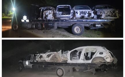 Agentes federales y estatales asegura 45 vehículos con reporte de robo en Sinaloa; Rubén Rocha Moya destaca operativo