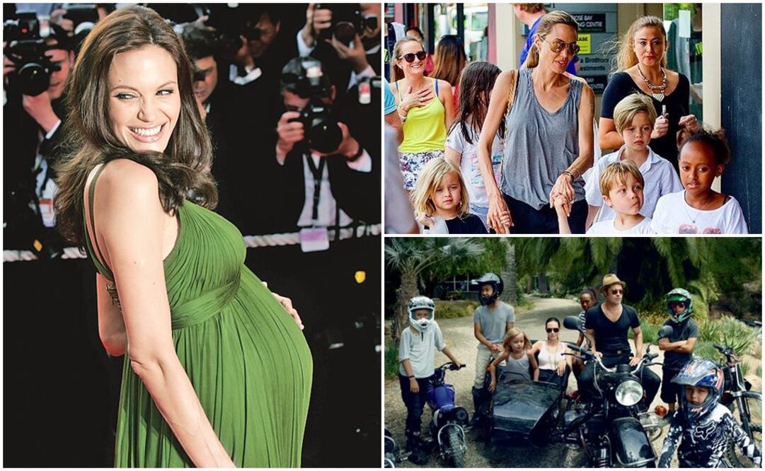 "Es extraño, yo nunca quise tener un bebé. Nunca quise quedarme embarazada. Nunca había cuidado a un niño. Nunca pensé en mi misma como una madre", recuerda. FOTOS: Instagram Angelina Jolie/Vogue