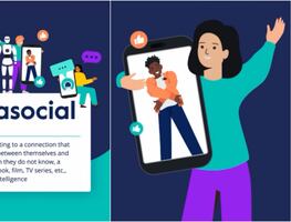 El Diccionario de Cambridge elige "parasocial" como la palabra del año 2025