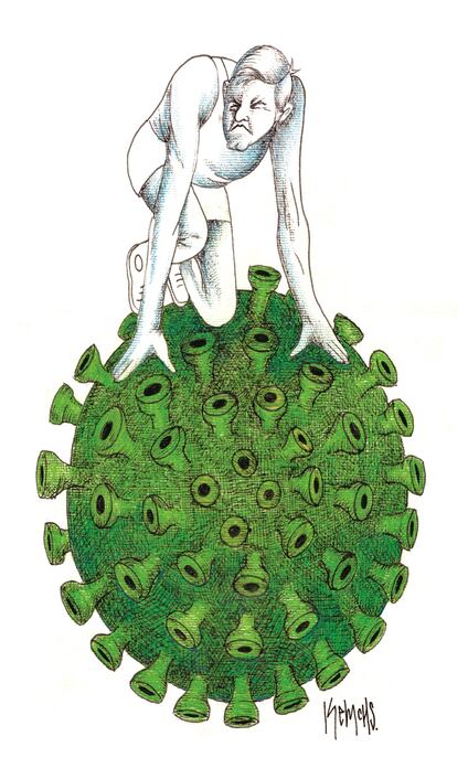 Pista de arranque pantanosa