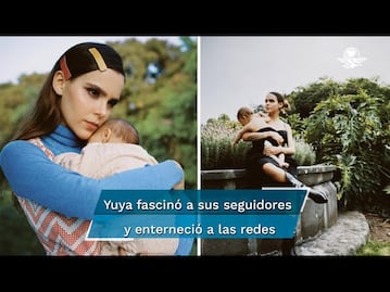 "Eres una gran mamá”: Yuya enternece a sus fans con fotos junto a su hijo Mar
