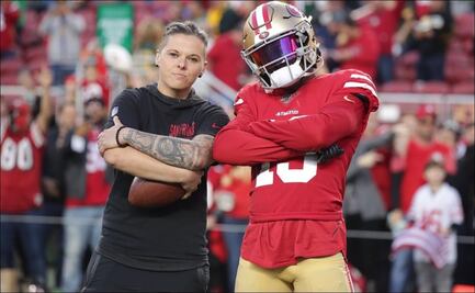 Conoce a Katie Sowers, la primera mujer que estará en un Super Bowl como entrenadora 