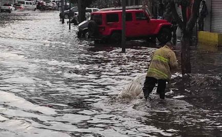 ¡Toma tus precauciones! Lluvias provocan encharcamientos en diferentes puntos de la CDMX