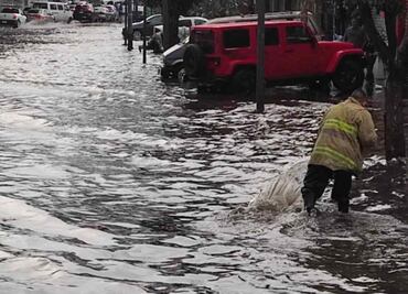 ¡Toma tus precauciones! Lluvias provocan encharcamientos en diferentes puntos de la CDMX