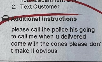 "Llamen a la policía", joven secuestrada en NY usa app de comida para pedir ayuda