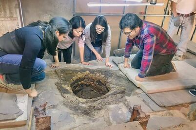 Hallan ofrenda con restos de un niño en el Templo Mayor