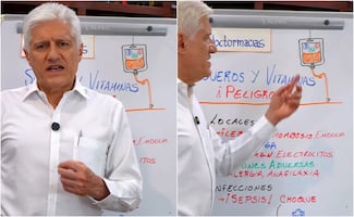 Dr Macías califica de “charlatanerías” los sueros vitaminados; “no vale la pena asumir el riesgo”, advierte