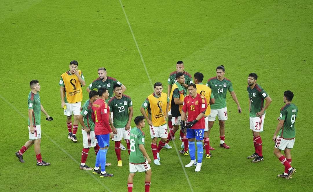 La Selección Mexicana tras la derrota con Argentina / Foto: Imago7