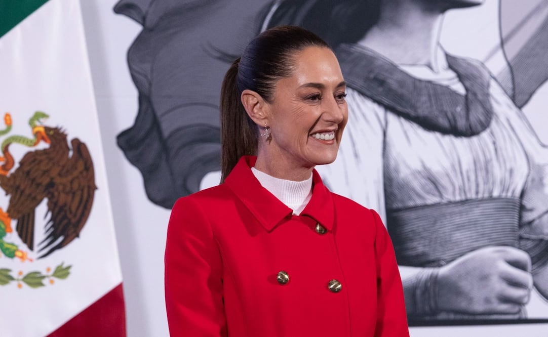 Claudia Sheinbaum Pardo aseguró que "el pueblo de México está contento". Foto: Hugo Salvador / EL UNIVERSAL