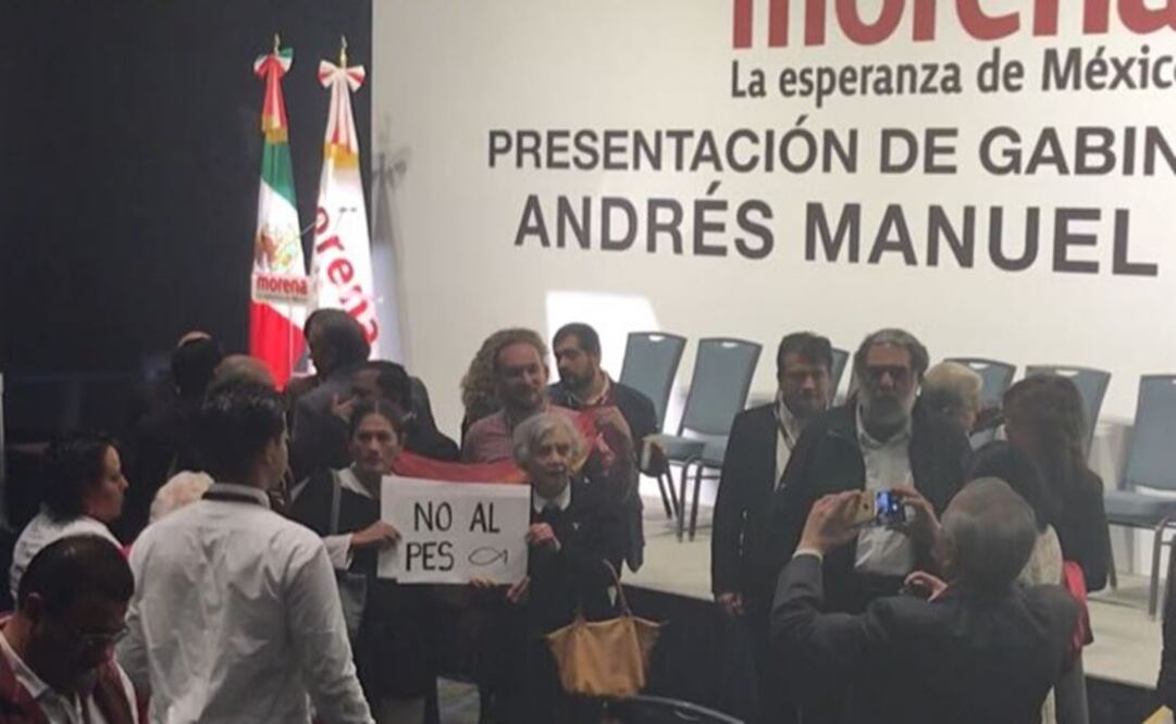 Protesta Elena Poniatowska contra alianza de AMLO y Encuentro Social