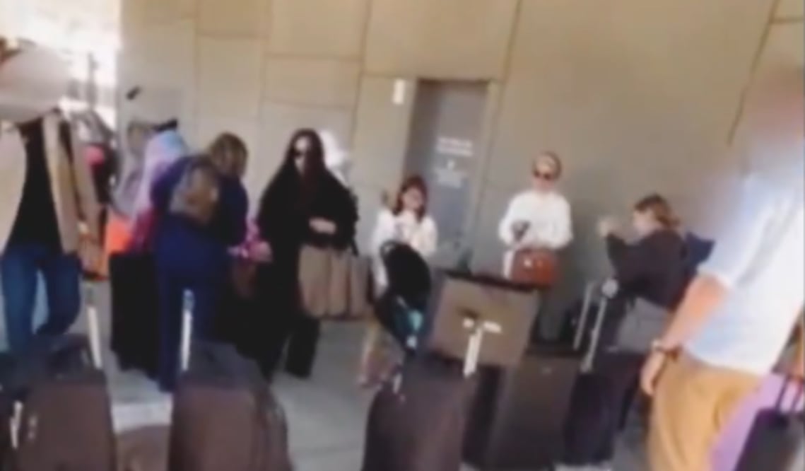 Un total de 17 familiares de Joaquín El Chapo Guzmán cruzaron a Estados Unidos, entre ellos Griselda López Pérez, su exesposa y madre de Ovidio Guzmán López. Foto: Captura de pantalla