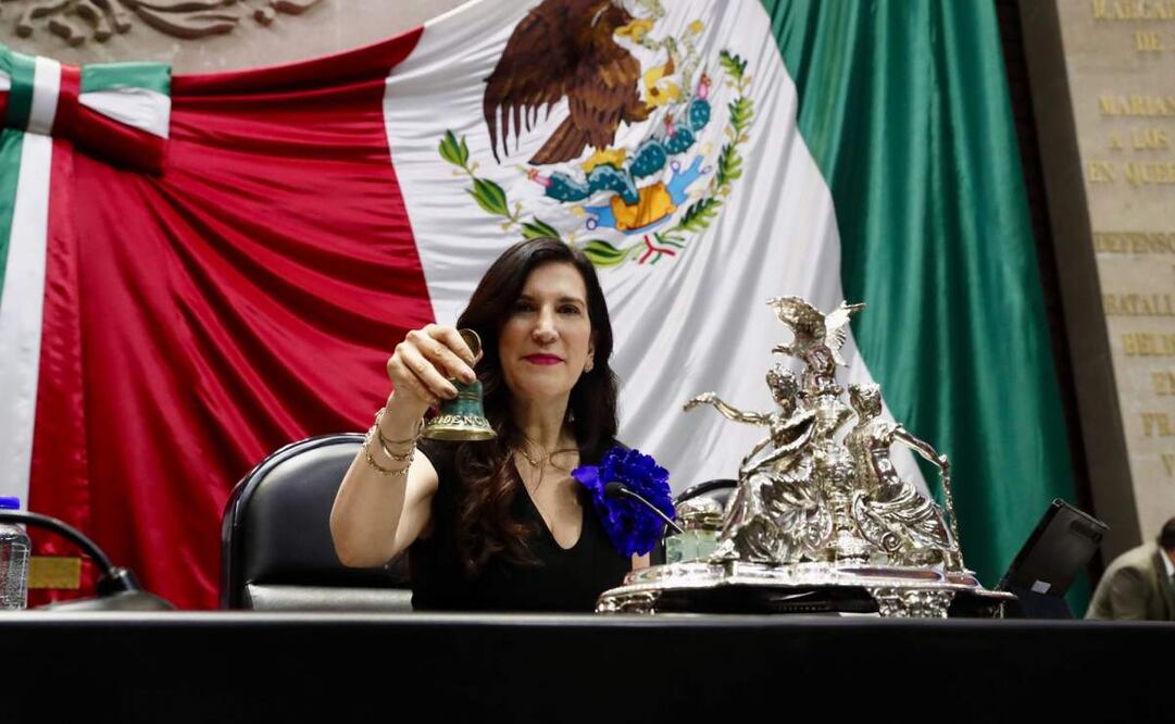 Kenia López Rabadán, presidenta de la Mesa Directiva de la Cámara de Diputados. Foto: Especial