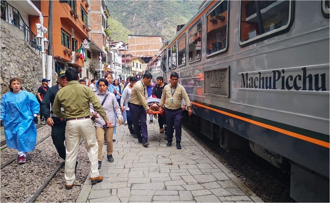 De Guanajuato y CDMX los 6 turistas mexicanos lesionados en accidente en Machu Picchu, Perú el pasado 16 de septiembre. Foto: AFP