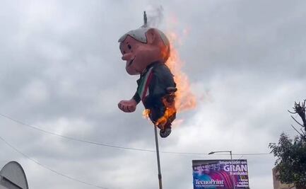 Tras quema de figura de AMLO, sindicatos del Poder Judicial convocan a no quemar figuras y no caer en provocaciones durante las manifestaciones 
