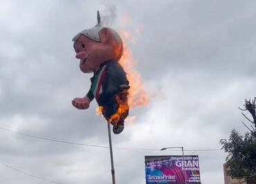 Tras quema de figura de AMLO, sindicatos del Poder Judicial convocan a no quemar figuras y no caer en provocaciones durante las manifestaciones
