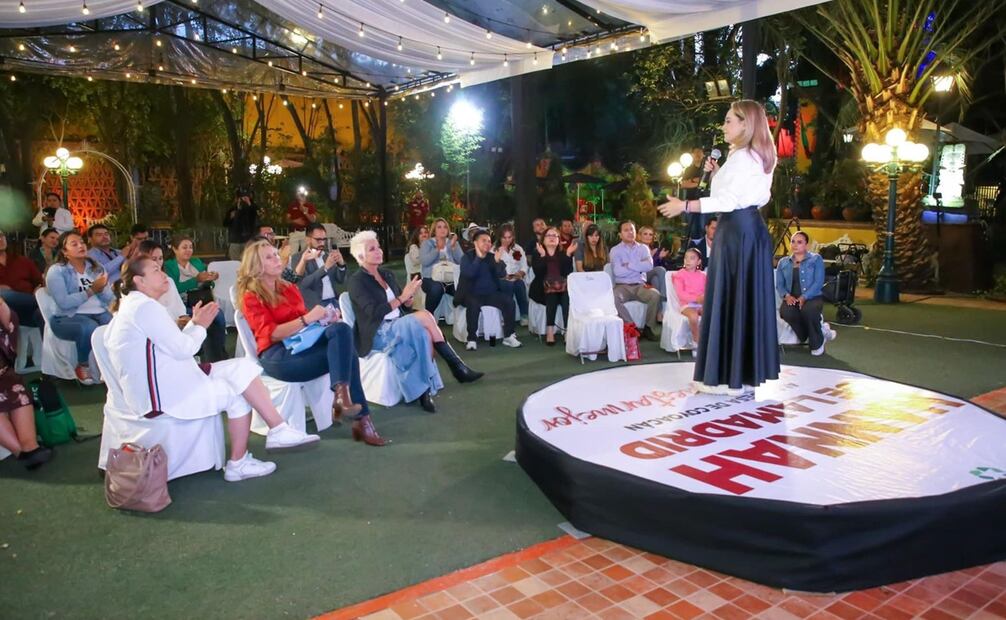 Hannah de Lamadrid, se comprometió a que, de ganar hará que Coyoacán tenga mayor acceso público a Internet. Foto: Especial