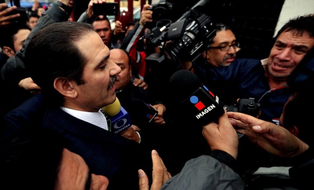 El ex mandatario sonorense permanecerá en los separos del juzgado con sede en el Reclusorio Oriente. /Fernando Ramírez - EL UNIVERSAL