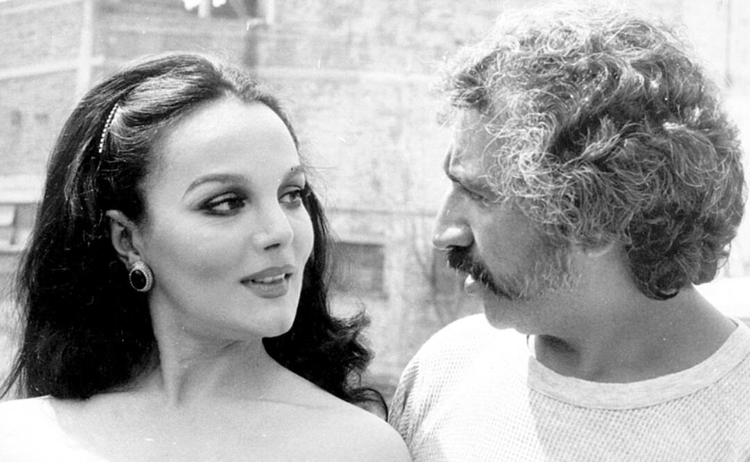 Ya en “La pulquería”, “Las modelos de desnudos” y “Huele a gas” fue objeto de deseo de personajes interpretados por actores como Alfonso Zayas y Rafael Inclán, quienes serían los amos y señores en el cine de ficheras. Foto: Archivo EL UNIVERSAL.