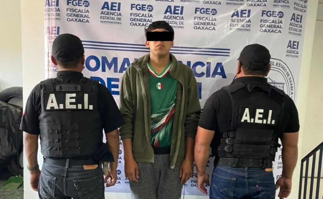 Uno de los presuntos implicados en el atentado contra el presidente municipal de Miahuatlán de Porfirio Díaz, Isidro César Figueroa Jiménez, fue detenido. | Foto: Especial.