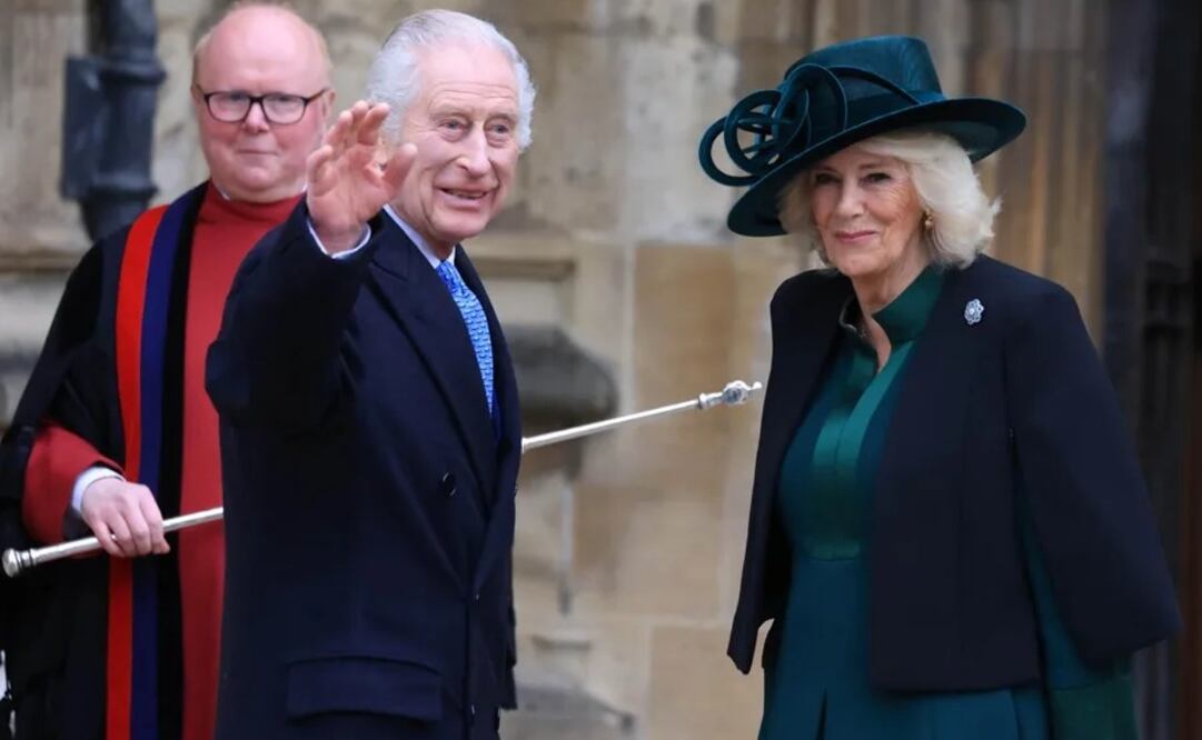 Fotografía de archivo de los reyes británicos Carlos III y Camila, en el Castillo de Windsor (Reino Unido). Foto: EFE