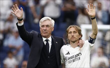 Real Madrid derrota a la Real Sociedad en la despedida de Carlo Ancelotti y Luka Modric; Kylian Mbappé marca doblete