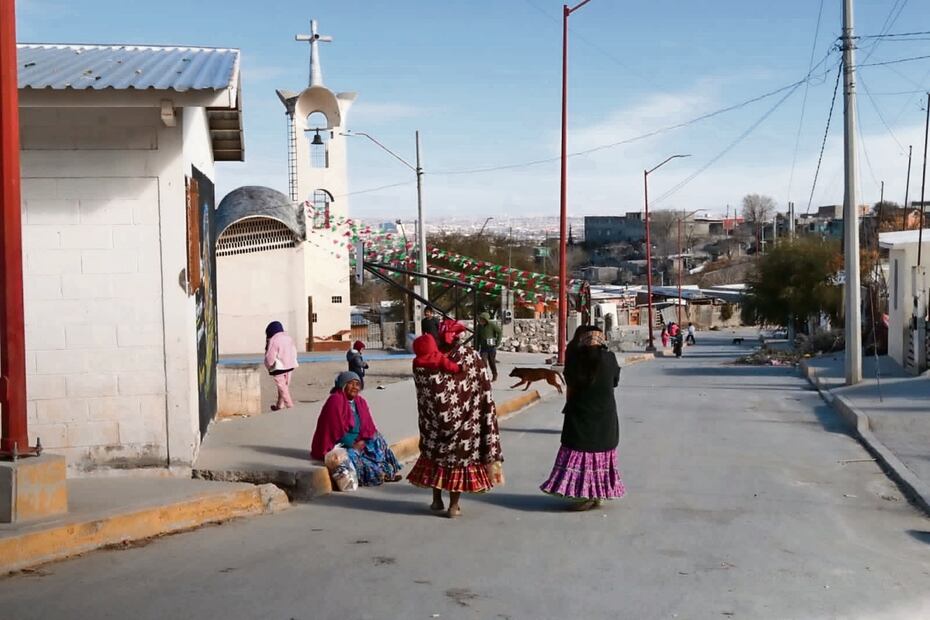 La colonia rarámuri que lucha por sobrevivir en Juárez